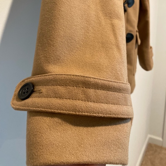 Banana Republic Camel Wool Duffle Coat - Picture 4 of 6